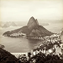 1900s photograph of rio de janeiro