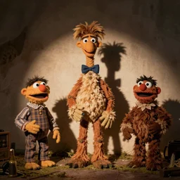 wonder showzen puppets by jim henson