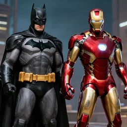 the fusion of batman and ironman.