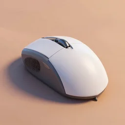 cyborg mouse pixar style