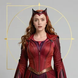 medium shot of elizabeth olsen as scarlet witch symmetry!! golden ratio concept art!! trending on artstation 3 2 k trending on cgsociety intricate artstation hd artstation portraits cgsociety contest winner hd bright lovely atmosphere mucha winkelmann rutkowski wlop artgerm