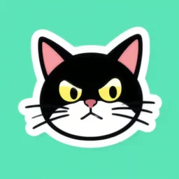 crazy cat logo