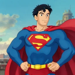 superman by studio ghibli