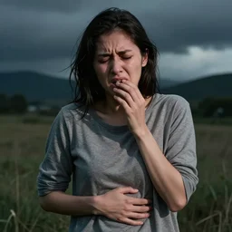 ouch! painful expression from aching period cramps. owwwwww. i am in so much pain rn.