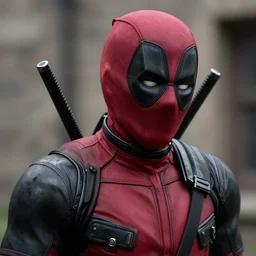 Deadpool in Peaky Blinders very detail 4K quality super realistic