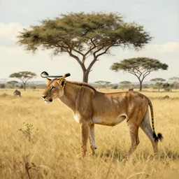 a safari verdaille artwork