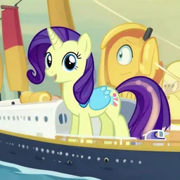 equestria girls, fluttershy is on the titanic with jack