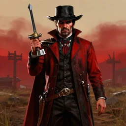 Vampire in red dead redemption 2 4K quality