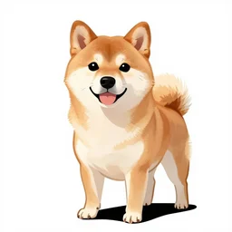 shiba inu by james jean