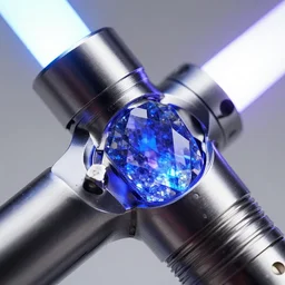 custom light saber hilt, kyber crystal chamber, close up detail, extremely detailed, fine craftsmanship, octane render, 8 k, hyper realistic, beautiful lighting, sigma 8 5 mm f / 1. 4