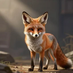 fennec fox as a GTA V cover art