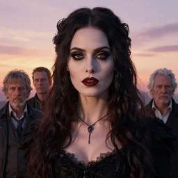 portrait of a stunningly beautiful gothic female in soft dreamy light at sunset, by edward robert hughes, annie leibovitz and steve mccurry, david lazar, jimmy nelsson, breathtaking, 8 k resolution, extremely detailed, beautiful, establishing shot, artistic, hyperrealistic, beautiful face, octane render