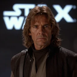 close - up of jacen solo from star wars legends, movie still frame, promotional image, imax 7 0 mm footage