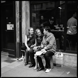Candid Street Photography. Illford HP5 Plus