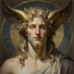 dionysus god of ecstasy, realistic portrait, symmetrical, highly detailed, digital painting, artstation, concept art, smooth, sharp focus, illustration, cinematic lighting, art by artgerm and greg rutkowski and alphonse mucha