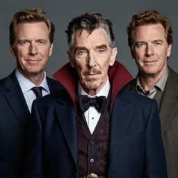 a highly detailed senior portrait of stephen strange, james gurney, james jean