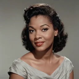 photo of a beautiful 1 9 5 0 s black actress