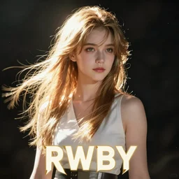 Professional concept art of the latest character of the show RWBY