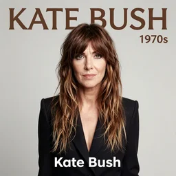 Kate Bush Album 1970s high resolution 4K HD