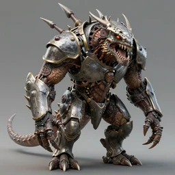 a bio armored fauna monster animal by neville page, ken barthelmey, carlos huante and doug chiang, sharp focus, trending on artstation, hyper realism, octane render, 8 k, hyper detailed, ultra detailed, highly detailed, zbrush, concept art, creature design