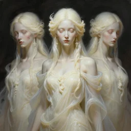 stunning fall goddesses of ghost portrait, translucent, ivory, putrid, fantasy, intricate, elegant, highly detailed, digital painting, artstation, concept art, smooth, sharp focus, illustration, art by afshar petros and krenz cushart and artem demura and tony sandoval