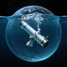telescope image water in space, life discovered living in water floating in space