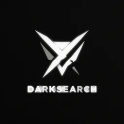a minimalist logo for secret darksearch netstalking project