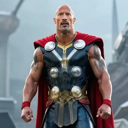 Dwayne Johnson as Thor