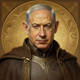 benjamin netanyahu as vladimir harkonnen, dune, portrait, intricate, elegant, highly detailed, digital painting, artstation, concept art, wallpaper, smooth, sharp focus, illustration, art by h. r. giger and artgerm and greg rutkowski and alphonse mucha