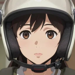 Anime promt engineer in helmet painting || cute-fine-face, pretty face, realistic shaded Perfect face, fine details. Anime. realistic shaded lighting poster by Ilya Kuvshinov katsuhiro otomo ghost-in-the-shell, magali villeneuve, artgerm, Jeremy Lipkin and Michael Garmash and Rob Rey