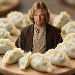 obi wan kenobi made of pierogies
