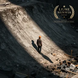 a construction worker without a helmet