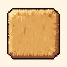 fur texture asset, stylized pixel art video game