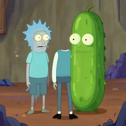 prehistoric pickle rick