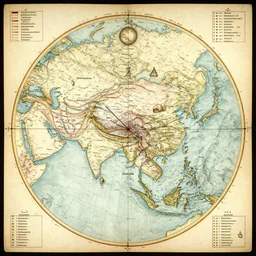 ancient cartography of an alien empire