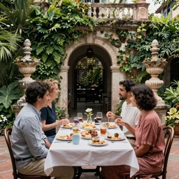breakfast at las pozas, 1 9 7 6