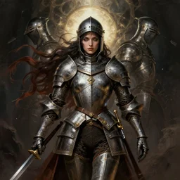 symmetry!! the binding of isaac portrait of a female crusader, unholy, intricate, highly detailed, dynamic lighting, digital art, digital painting, artstation, wlop, sharp focus, illustration, art by artgerm and greg rutkowski and moebius, 8 k
