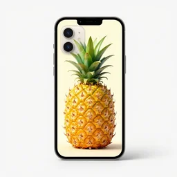 pineapple themed smartphone