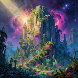 a beautiful detailed highly detailed treasury nature building by richard diebenkorn, sunlight galactic vaporwave neon noir tron water otherworldly tundra assassin's creed rainforest, archdaily, wallpaper, highly detailed, trending on artstation.