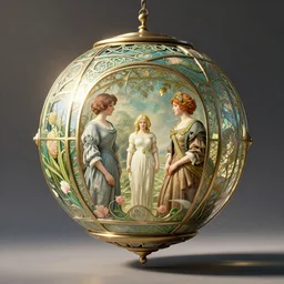 the orb of springtime, sunlight study, art nouveau, by jan van huysum and ( ( asher brown durand ) ) and ( ( ( ( ( lisa frank ) ) ) ) ), 8 k, ( ( octane render ) )