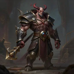 concept art of league of legends character gentleman from hell, greg rutkowski, trending on artstation, character design, highly detailed, photorealisitc, ambient lighting, anato finnstark, piotr jablonski