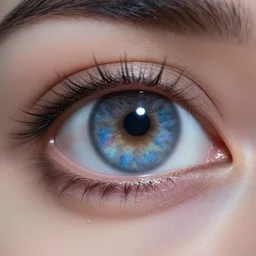 galaxy in the eye 👁️ , high quality, high details, digital art, realistic