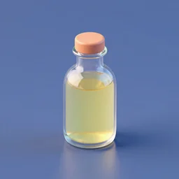 a shine bottle isometric 3 d icons for mobile game, 8 k resolution, gamedesign, octane render, blender 3 d