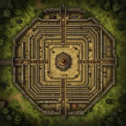 dungeon map by dysonlogos, d & d dungeon map