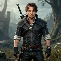 Johnny Depp in The Witcher 3