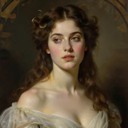 alexandra daddario as queen, incredibly detailed face, light half opened dress, true anatomy, art by artgerm and greg rutkowski and alphonse mucha