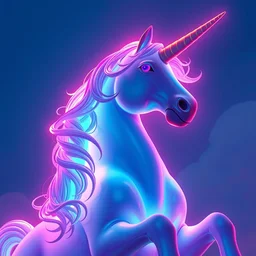 wide angle shot of a beautiful neon radiant unicorn, alphonse mucha, rhads, ross tran, artstation, artgem, octane render, 1 6 k