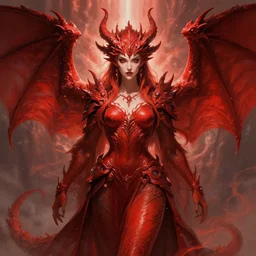 symmetry!! dungeons and dragons portrait of a red dragon priestess, flamboyant, serene, intricate, highly detailed, dynamic lighting, digital art, digital painting, artstation, terence nielsen, sharp focus, illustration, art by artgerm and greg rutkowski and moebius, 8 k