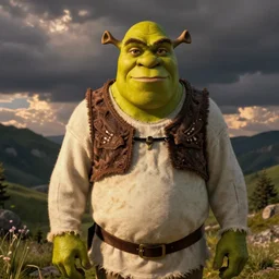 Walter white as Shrek