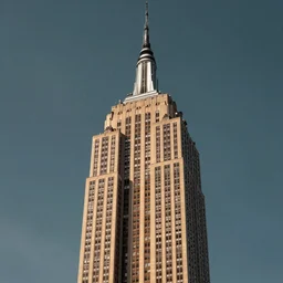 the empire state building, built with renaissance era architecture